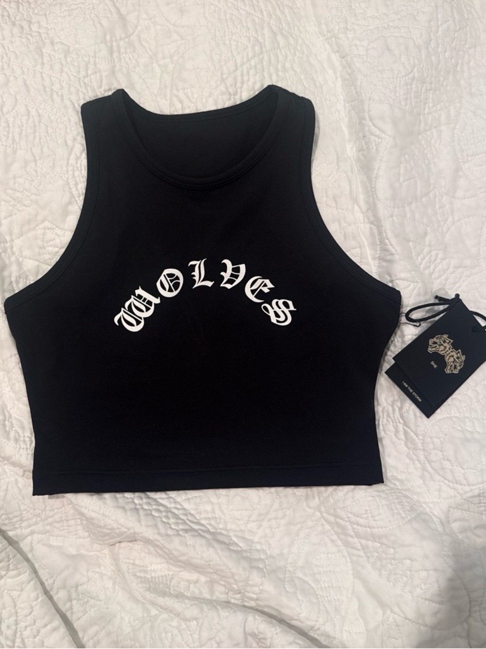 NWT She Darc Crop Tank